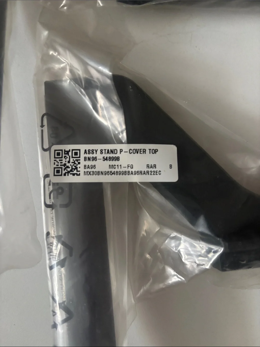Samsung Black TV Stand Legs (Pair)